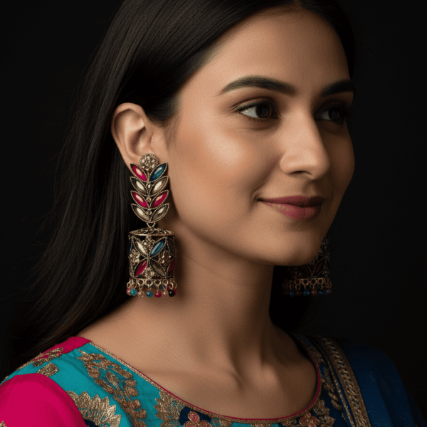 Dangler Multicolor Jhumka