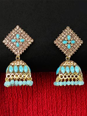 Meenakari Jhumka