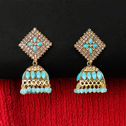 Meenakari Jhumka