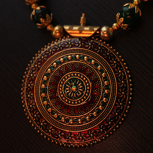 Meenakari Beaded Necklace