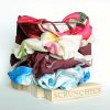 Printed Scrunchies - 4pc