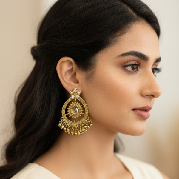 Golden Earring Chandbalis