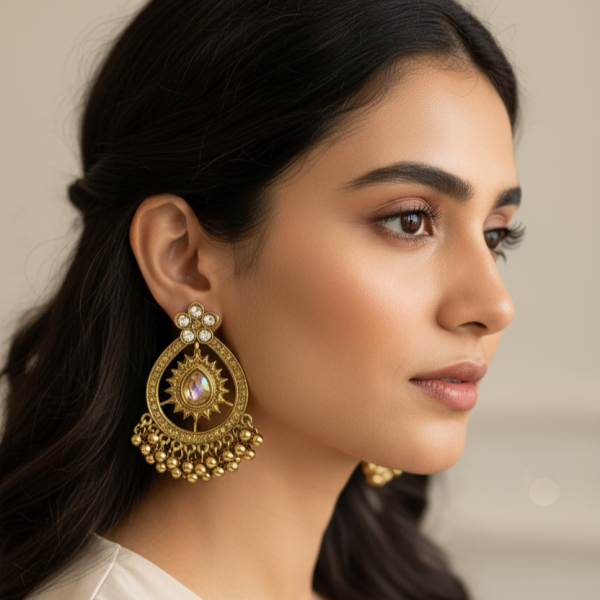 Golden Earring Chandbalis
