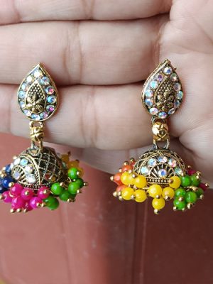 Multicolour Jhumki