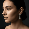 Butterfly Pearl Earring