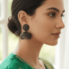 5 Black Oversized Jhumka