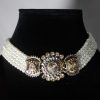 Choker White Moti Necklace