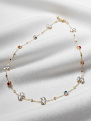 Colorful Gemstone Pendant