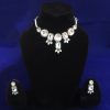 Kundan Necklace Set White