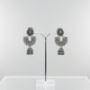 Oxidized Bell Shaped  Earring