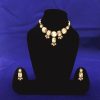 1 Kundan Necklace Set Bronze
