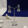 Oxidized Keri Shape Earring