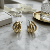 Tri-Hoops Korean Earring