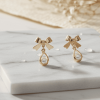 Korean Bow Earring