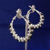 Crystal Hoop Earring