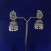 Oxidized Keri Shape Earring