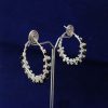 Crystal Hoop Earring