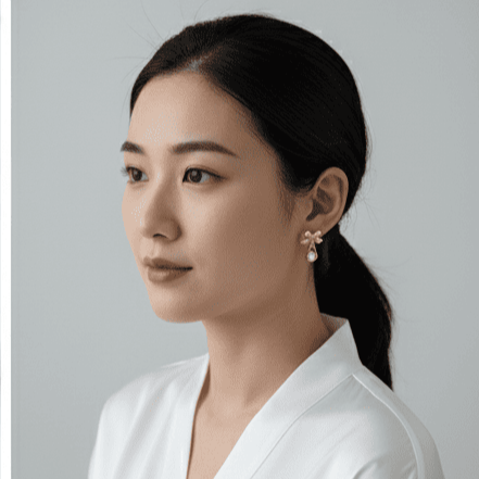 Korean Bow Earring