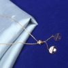 Rose Gold Celestial & Heart Charm Pendant