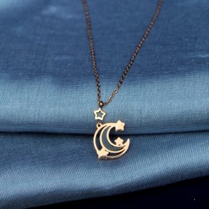moon and stars pendant