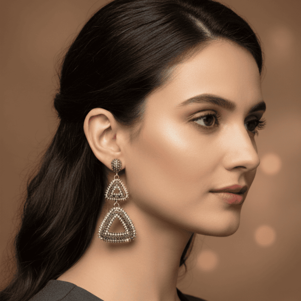 Filigree Tiered Earrings