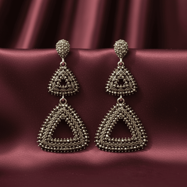 Filigree Tiered Earrings