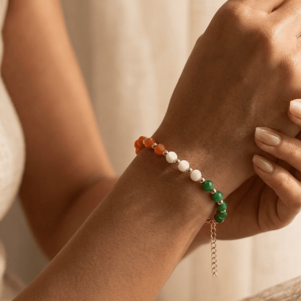 Tricolor Beaded Bracelet