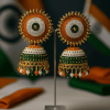 Tricolor Jhumka