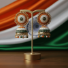 Tricolor Jhumka