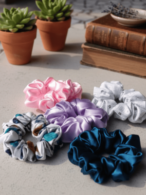 Premium Scrunchies - Set of 5