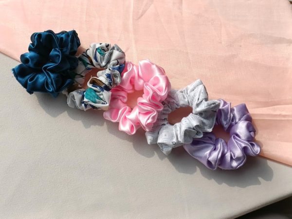 Premium Scrunchies - Set of 5
