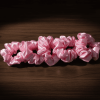 Premium Pink Scrunchies - Set of 5