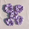 Premium Purple Scrunchies - Set of 5