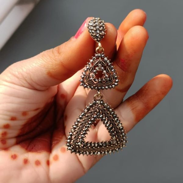 Filigree Tiered Earrings