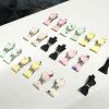 Premium Fabric Bow Hair Clips – Colorful Kanya Pujan Gift Pack