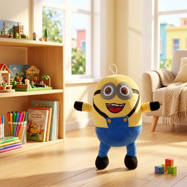cute minion plush toy for kids gift