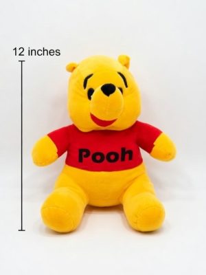 yellow teddy bear soft toy 12 inch plush