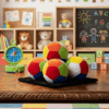 Soft Fabric Plush Rattle Balls with Sound for Toddlers (Pack of 4)