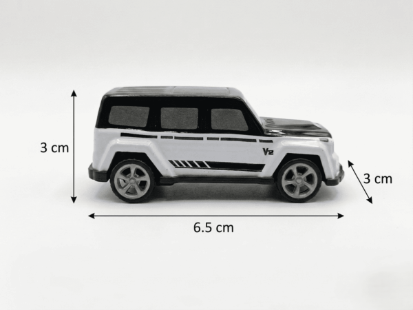 Premium Collector’s Edition Die-Cast SUV Toy Car Set (Pack of 6 - Multicolor)