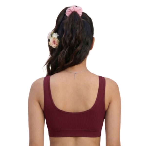 Women's Ultra Soft Everyday Comfort Bra – Wide Strap Crop Bra