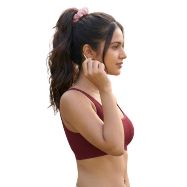 Women's Ultra Soft Everyday Comfort Bra – Wide Strap Crop Bra